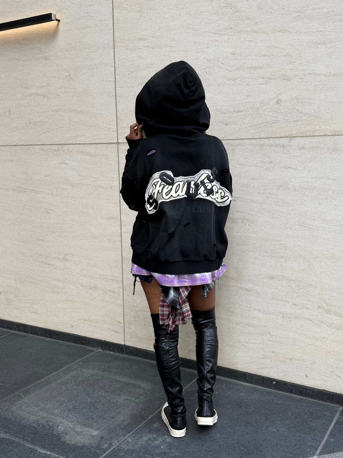 Rockstar Sandler Flannel Zip Up