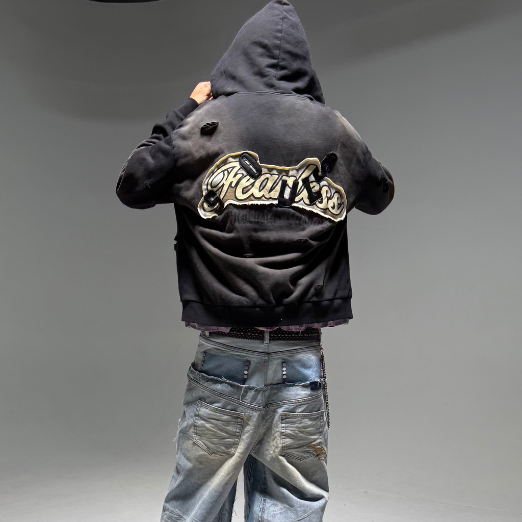 Rockstar Sandler Flannel Zip Up