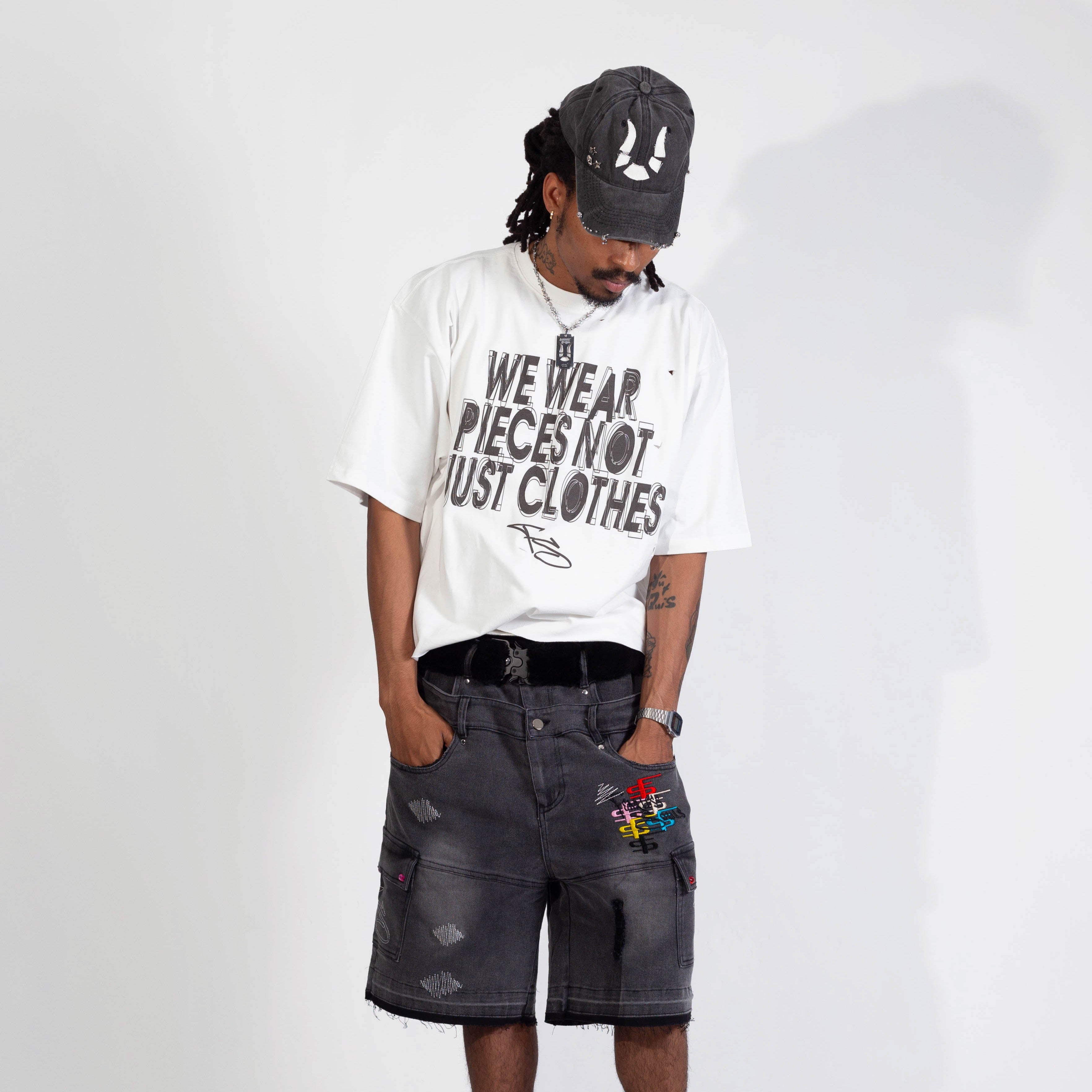 Infinity Stone Jorts