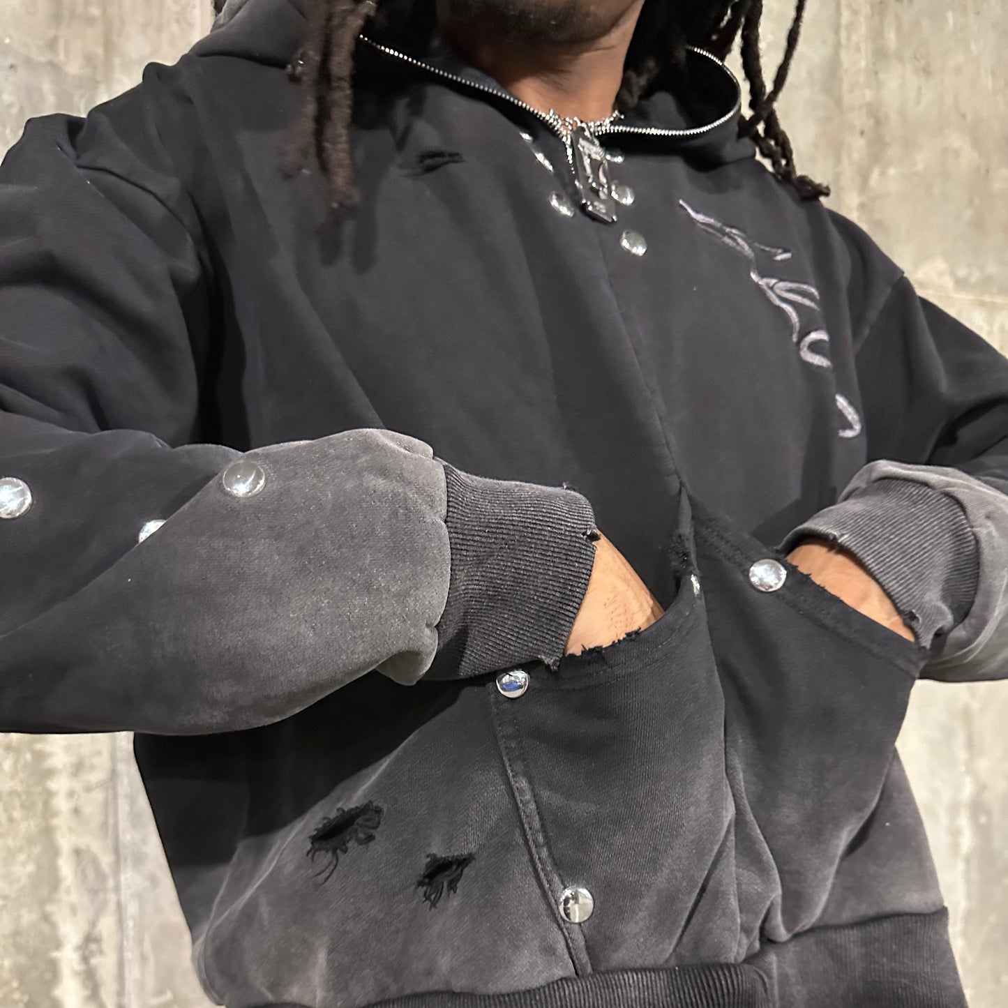 FTB Studded Hoodie