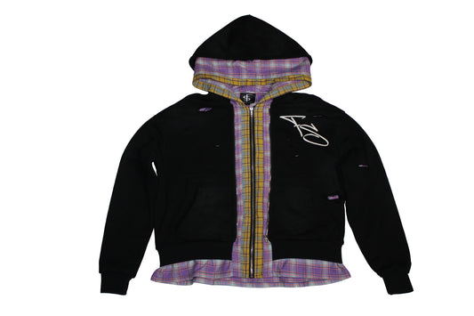 Rockstar Sandler Flannel Zip Up