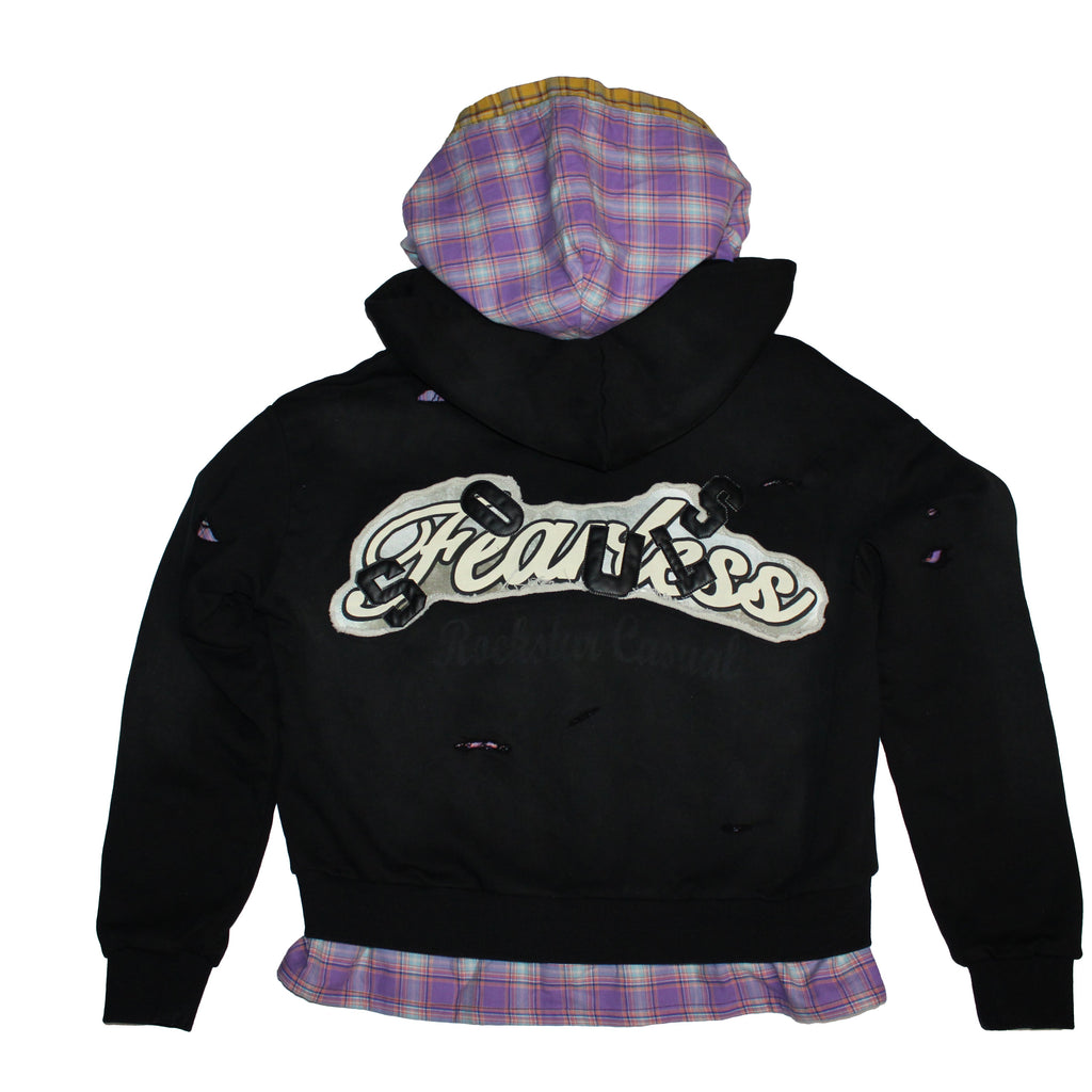 Rockstar Sandler Flannel Zip Up