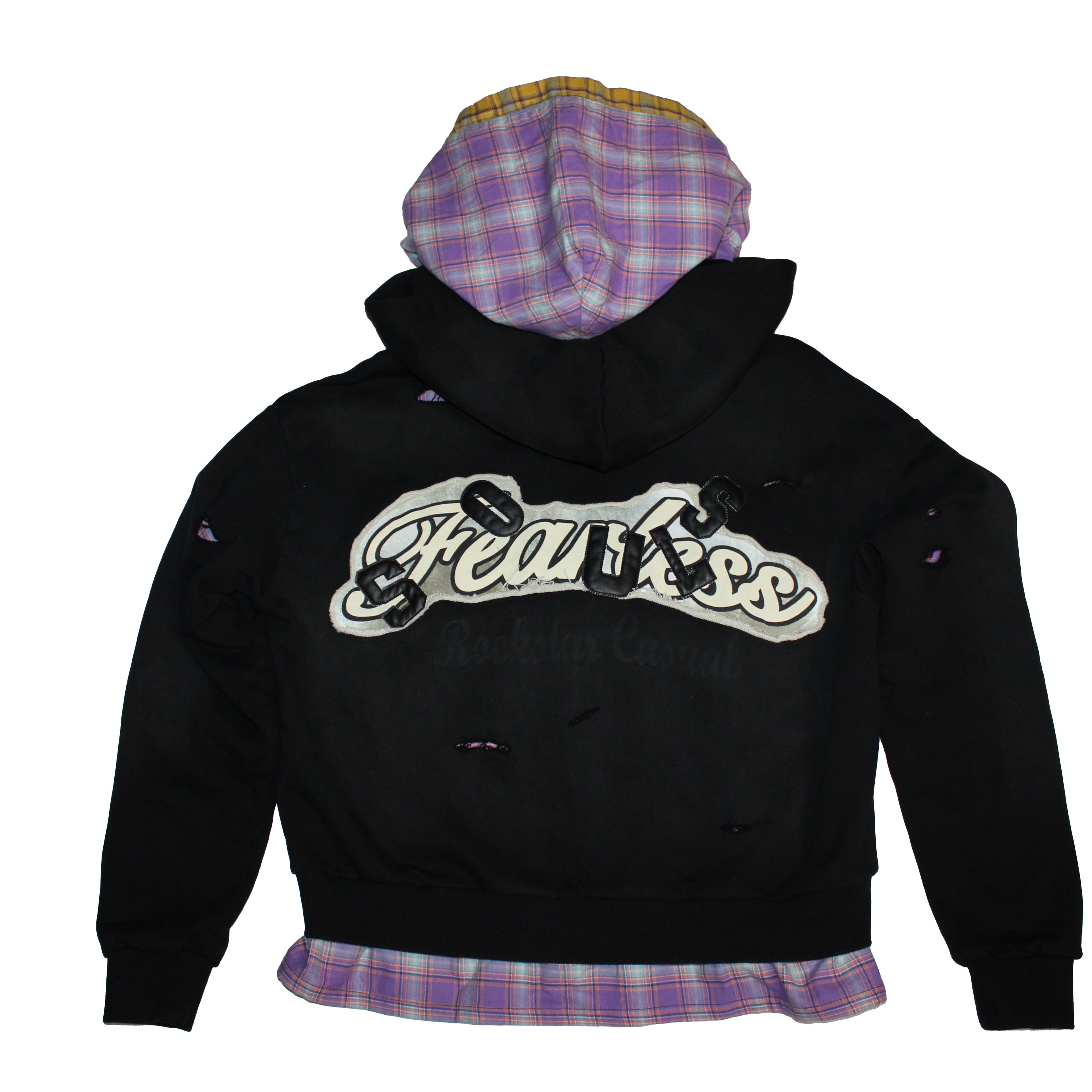 Rockstar Sandler Flannel Zip Up